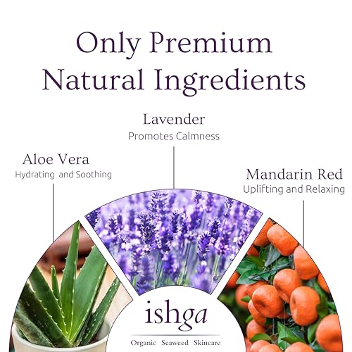 Image of Ishga Hair & Body Wash for Kids | Natural & Organic Shampoo for Children | Scottish Seaweed | Vegan, Cruelty-Free | Aloe Vera, Lavender | 8.45 fl oz (250ml)