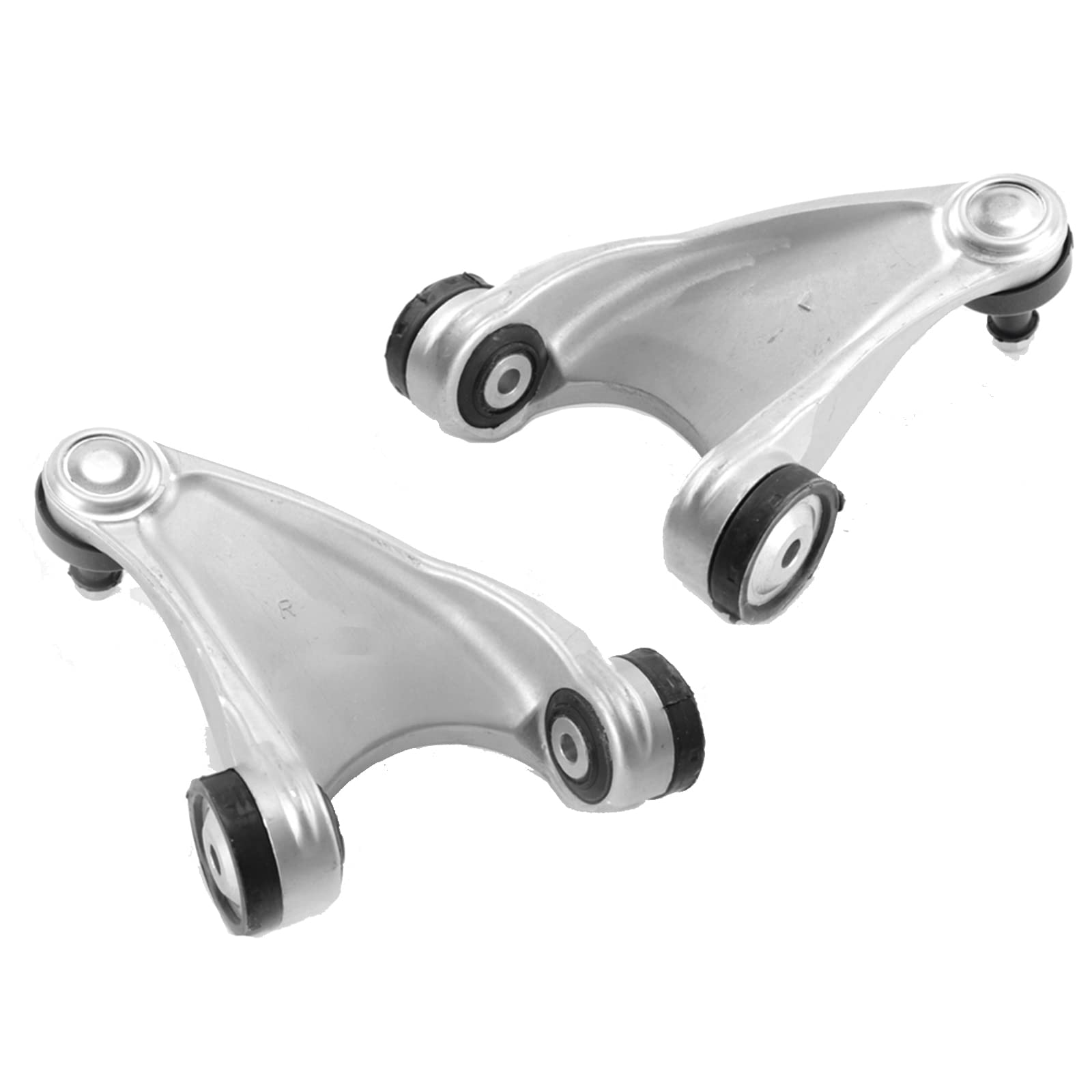 (Lot de 2) Bras de Suspension Supérieur Avant Gauche ET Droit avec Rotule et Silent-bloc compatible pour 147 156 et GT - 51834094 60657246 51834093 60657245