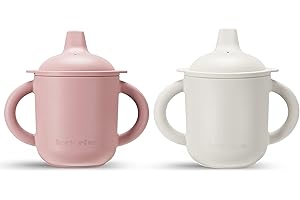 Silicone Sippy Cups for Baby, Leak-Proof Baby & Toddler Sippy Cups with Handles