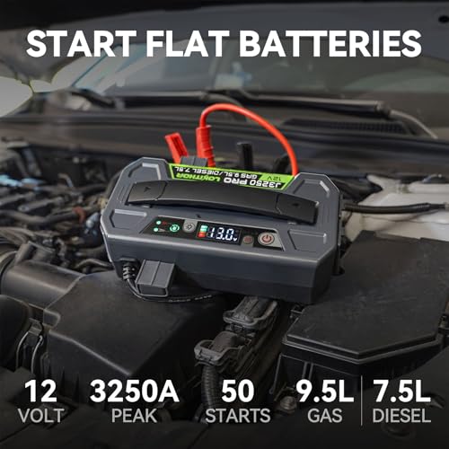 Image of LOKITHOR J3250 PRO Jump Starter with ConnectMax (9.5L Gas & 7.5L Diesel)