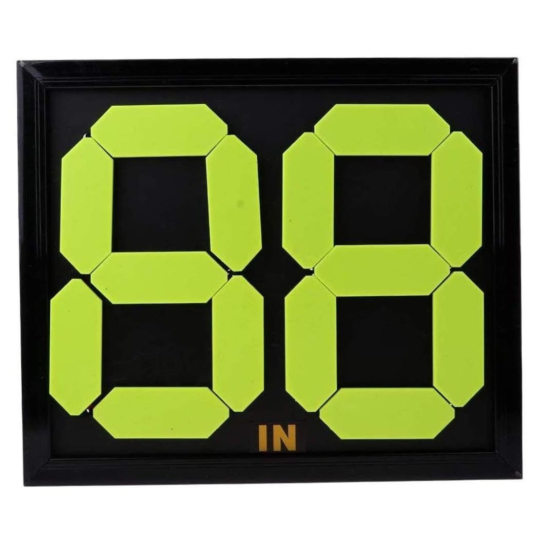 Trade Shop - Tabellone per Sostituzione Manuale Portatile Arbitro Partita Calcio Display