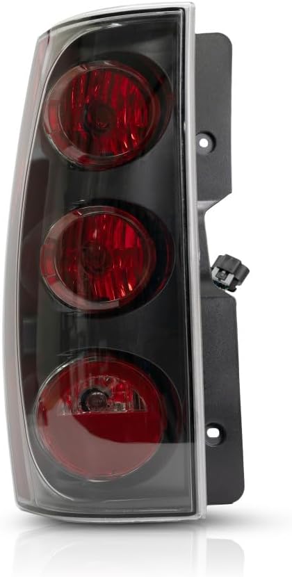 CarLights360 For GMC Yukon Tail Light Assembly 2007-2014 Driver Side DOT Certified For GM2800215 | 25975977 Vehicle Trim: Denali