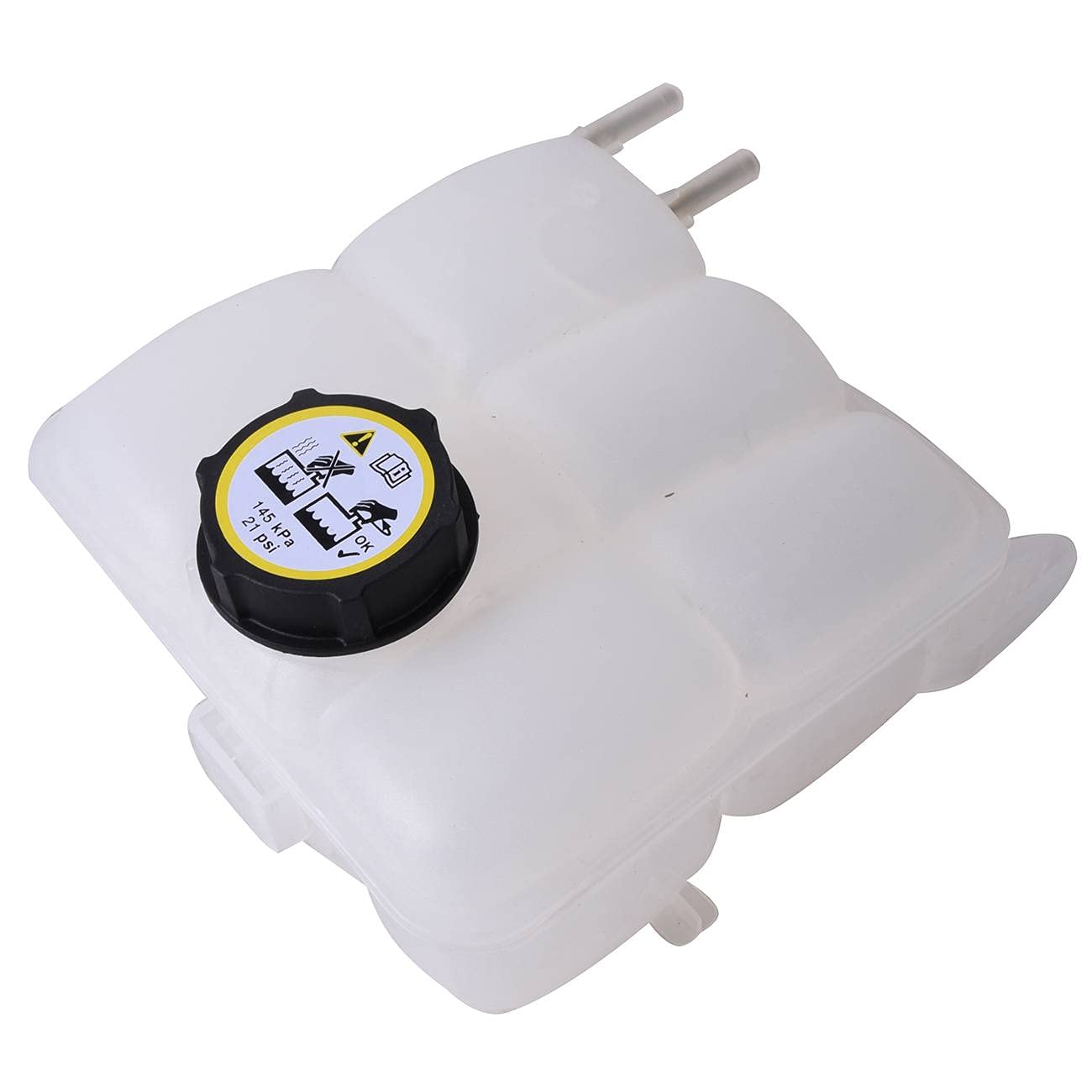 Bapmic Réservoir de liquide de refroidissement avec couvercle pour Volvo C30 S40 II V50 Mazda 3 3M5H8K218 1438913 5M5H8K218AA
