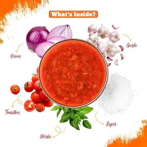 Image of Chokhi Dhani Pasta Sauce 400g | Garlic Tomato Onion Italian Sauce | Cooking & Pizza Sauce | Perfect for Pasta, Sandwiches & Grilled Dishes | No Artificial Colours