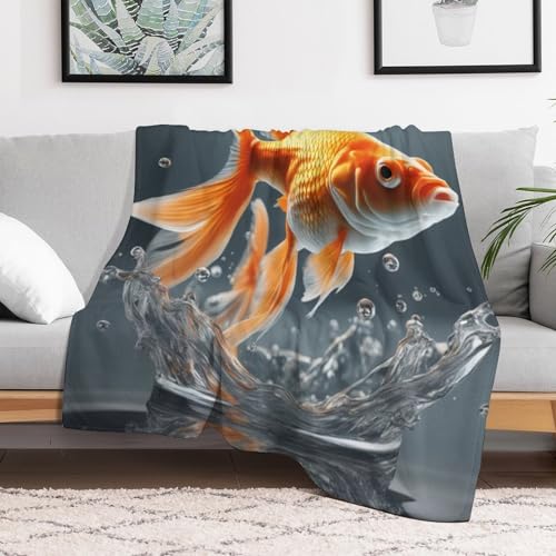 Couverture poisson douce pour canapé vos soirées cocooning au chaud