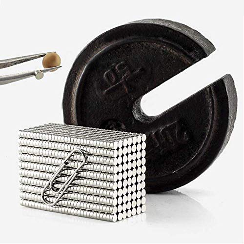 image for Linlinzz 300pcs 3mm Small Magnet for Crafts Tiny Magnets Miniature Mag