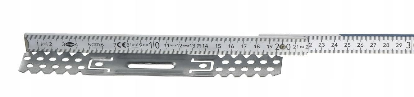 Knauf 100 colgadores directos de metal para techo, 75/125/175/225 mm, 0,8 mm (ES60/125 (125 mm)