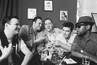 SWINGERS VINCE VAUGHN & CAST GREAT B&W PosterLife Retro Style Wall Art Poster 24x36 inches