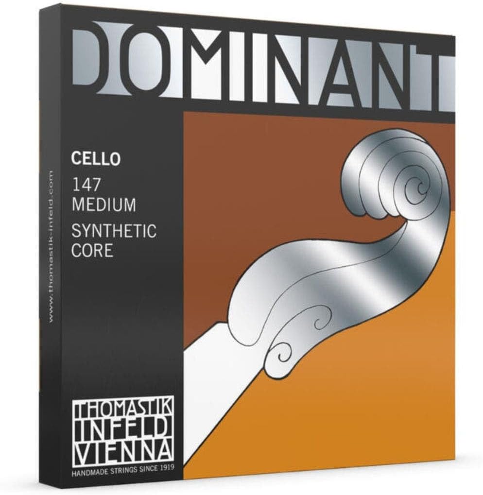 Thomastik Dominant 4/4 Cello D String Medium Chromesteel-Perlon