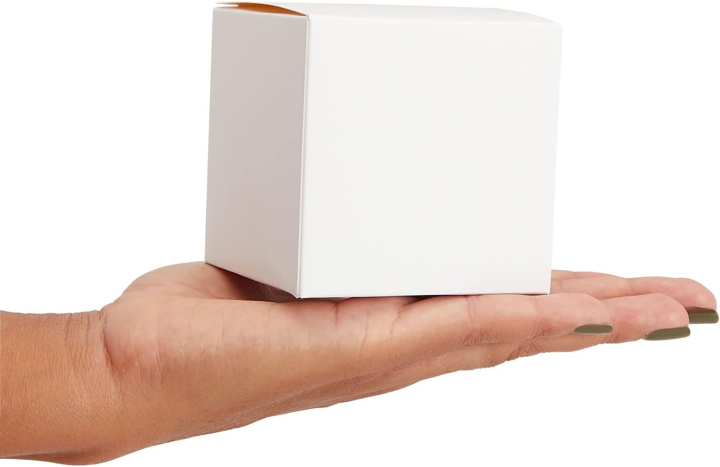 Juvale 100-Pack White 3x3x3 Gift Boxes with Lids for Candles, Ornaments, Crafts, Party Favors, Cupcakes, Holiday, Birthday, Baby Shower, Bridesmaid and Groomsmen Proposal, Easy Assemble