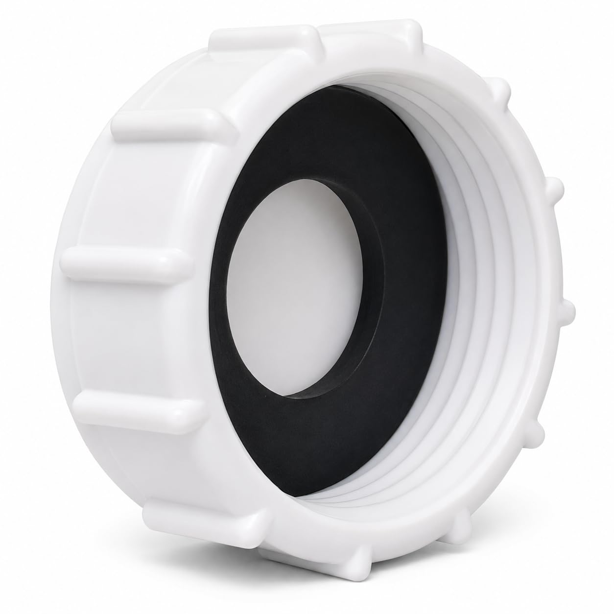Bouchon d'obturation universel pour appareil électroménager et bouchon d'obturation d'évier, facile à installer – 32 mm Blanc
