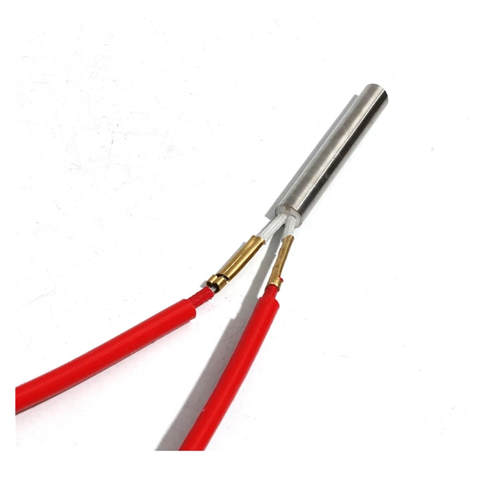 10pcs 8mm Cylindrical Cartridge Heating Element Mould Cartridge Heater 50/52/55/58/60mm 100W/110W/120W(220V,100W 8x50mm)