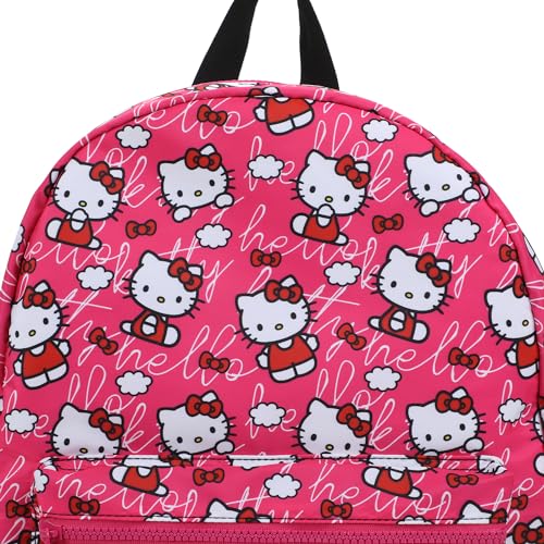 Bioworld Hello Kitty Toss AOP Pink Ground Travel Backpack (Little Big Kid), One Size2