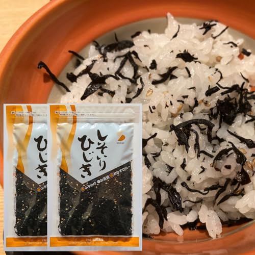 仙崎海産 しそ入りひじき 80gｘ2袋 ソフト やわらかい ふりかけ おにぎり ごはん 料理のトッピング 【常温】 - 仙崎海産 - 商品画像