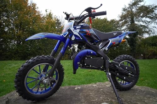 SAMMAR GIFTS Dirt Bike XTREME Mini Moto Motocross Scrambler - Off Road - 49cc Gasolina 2 tiempos