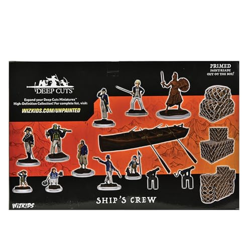 WizKids Deep Cuts: Set de Tripulación de Barco miniatura 2