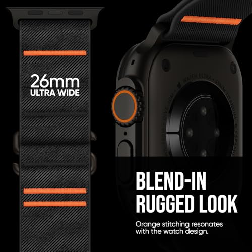 Suitisbest Sport Bands Compatible with Apple Watch Ultra Band 49mm 46mm 45mm 44mm 42mm Men, Stretchy Nylon Sport Loop Strap with S-Hook for iWatch Series 11 10 9 8 7 6 5 4 3 2 1, SE 3 2 1, Ultra 3 2 1