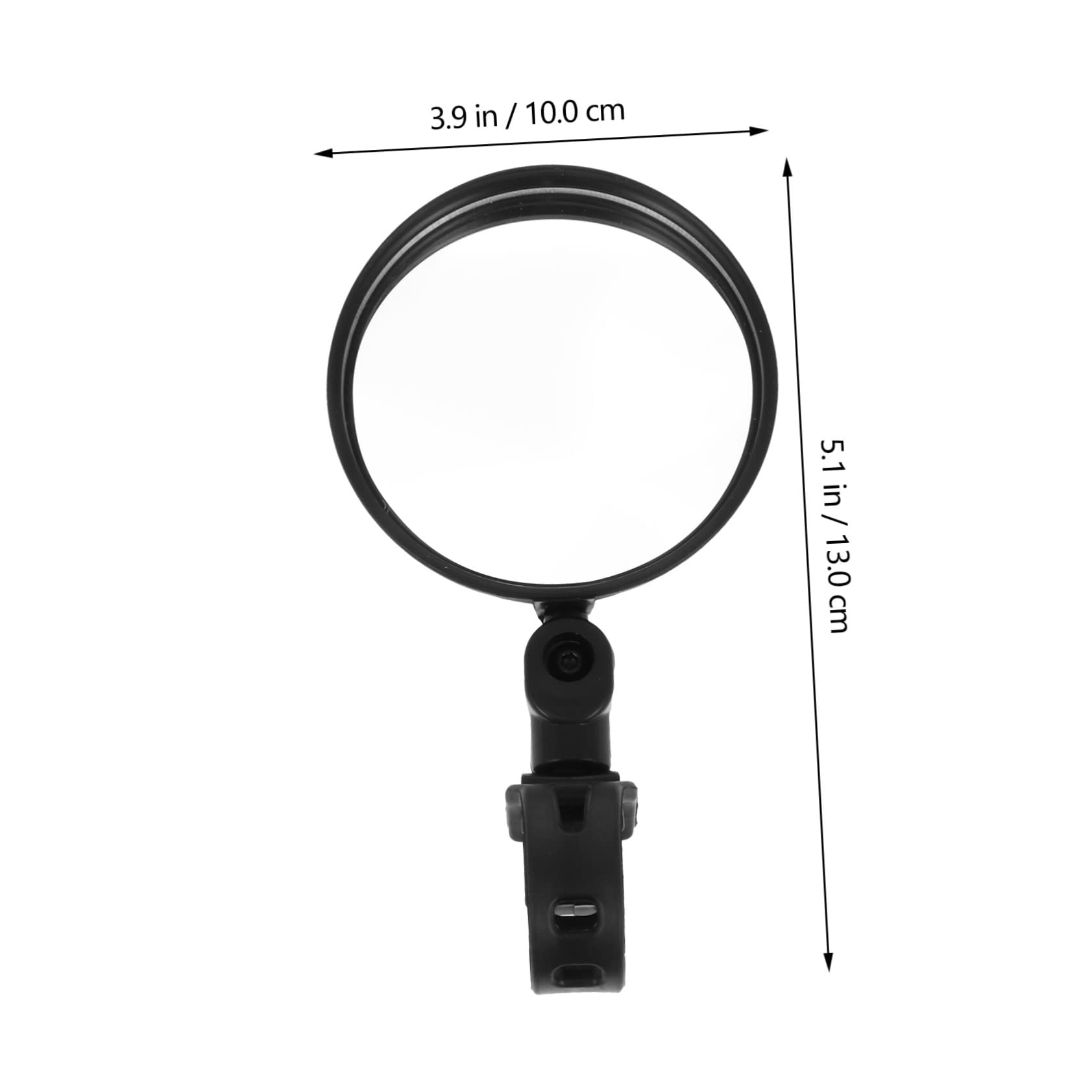 3 Set Specchietto Retrovisore Convesso Per Biciclette Facile Su Manubrio Sicurezza Per Ciclisti E Mountain Bike Visione 2 Pezzi*3