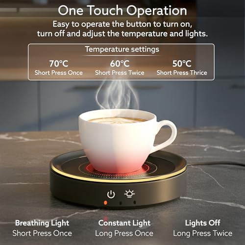AGARO Regal Coffee Mug Warmer Black - Image 7