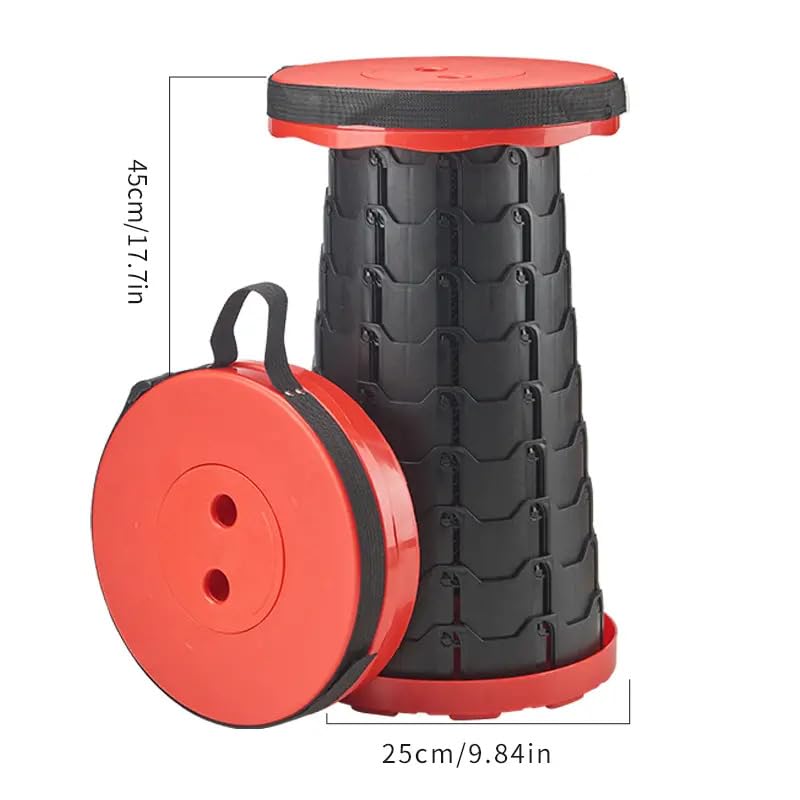 Frilla Przenośny składany stołek o maksymalnej nośności 180 kg | FOLDYSEAT