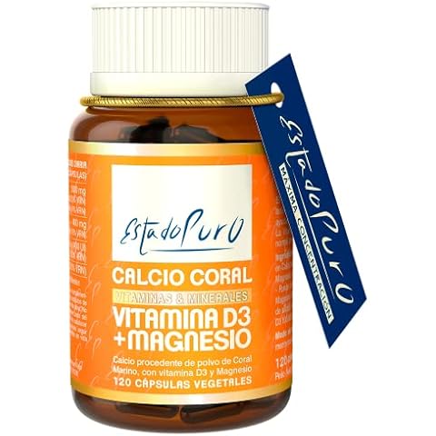 Calcio Coral con Vitamina D y Magnesio Estado Puro | Excelente Fuente de Calcio Cover