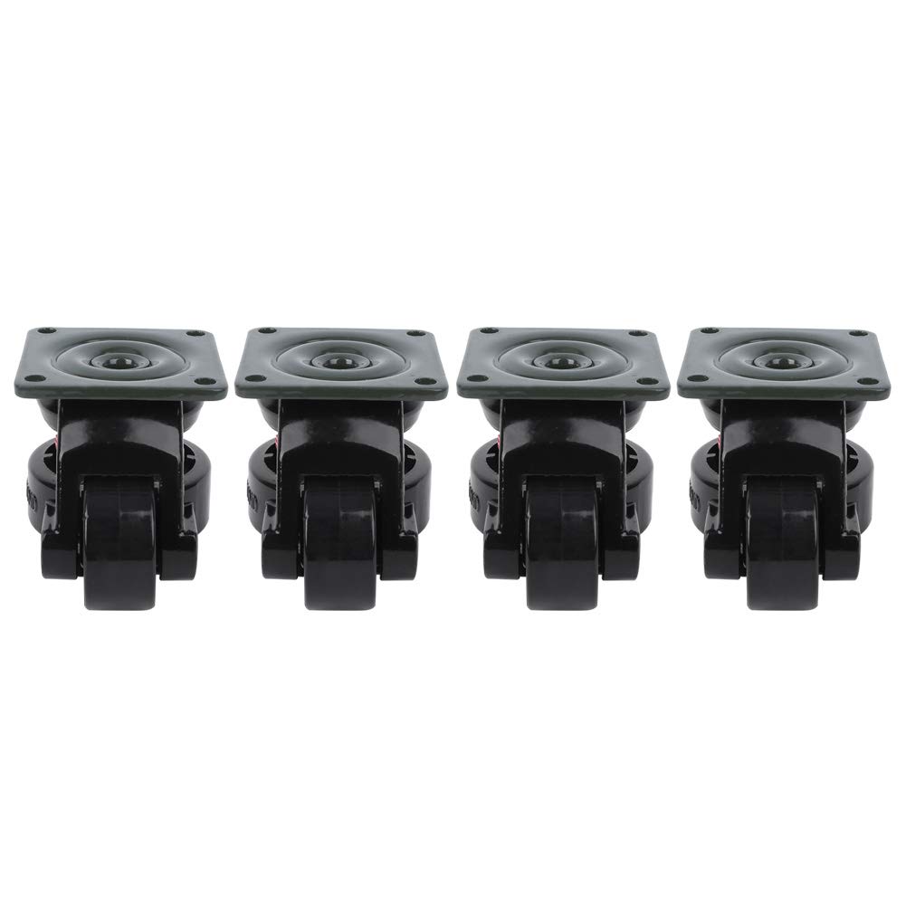 Ruedas Niveladoras GD-60F Bagima 4 Uds. Rueda de Ajuste de Nivel Industrial de Servicio Pesado 21x16x9
