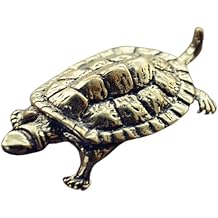 Feng Shui Copper Turtle Statue Brass Turtle Figurine Home Office Tabletop Decoration Good Luck Amulet Good Sign Health