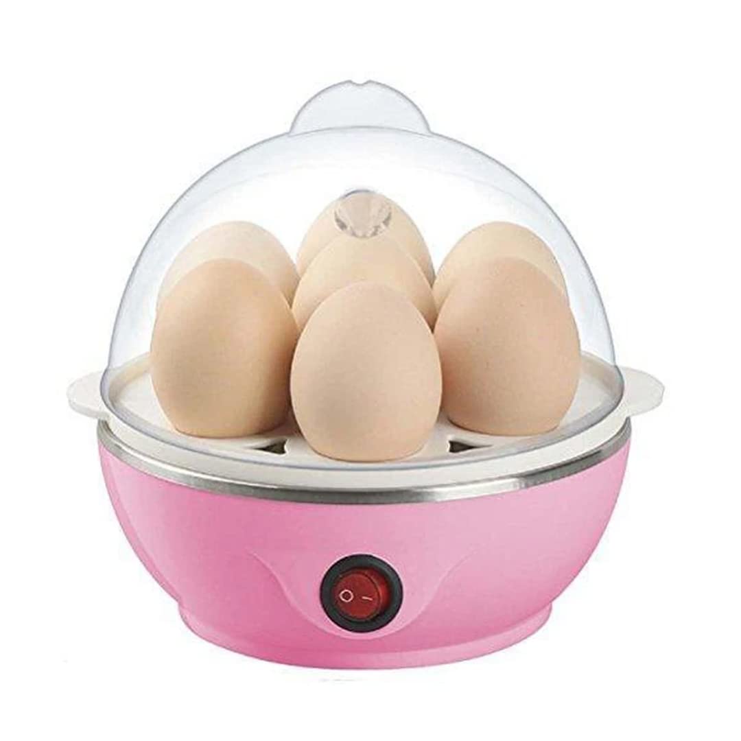 Sulfar Egg Boiler Machine Electric Egg Poacher Boils Upto 7 Eggs at a Time Plastic Body and Heating Plate Automatic Turn-Off and 3 Boiling Modes Soft, Medium, and Hard-image-46
