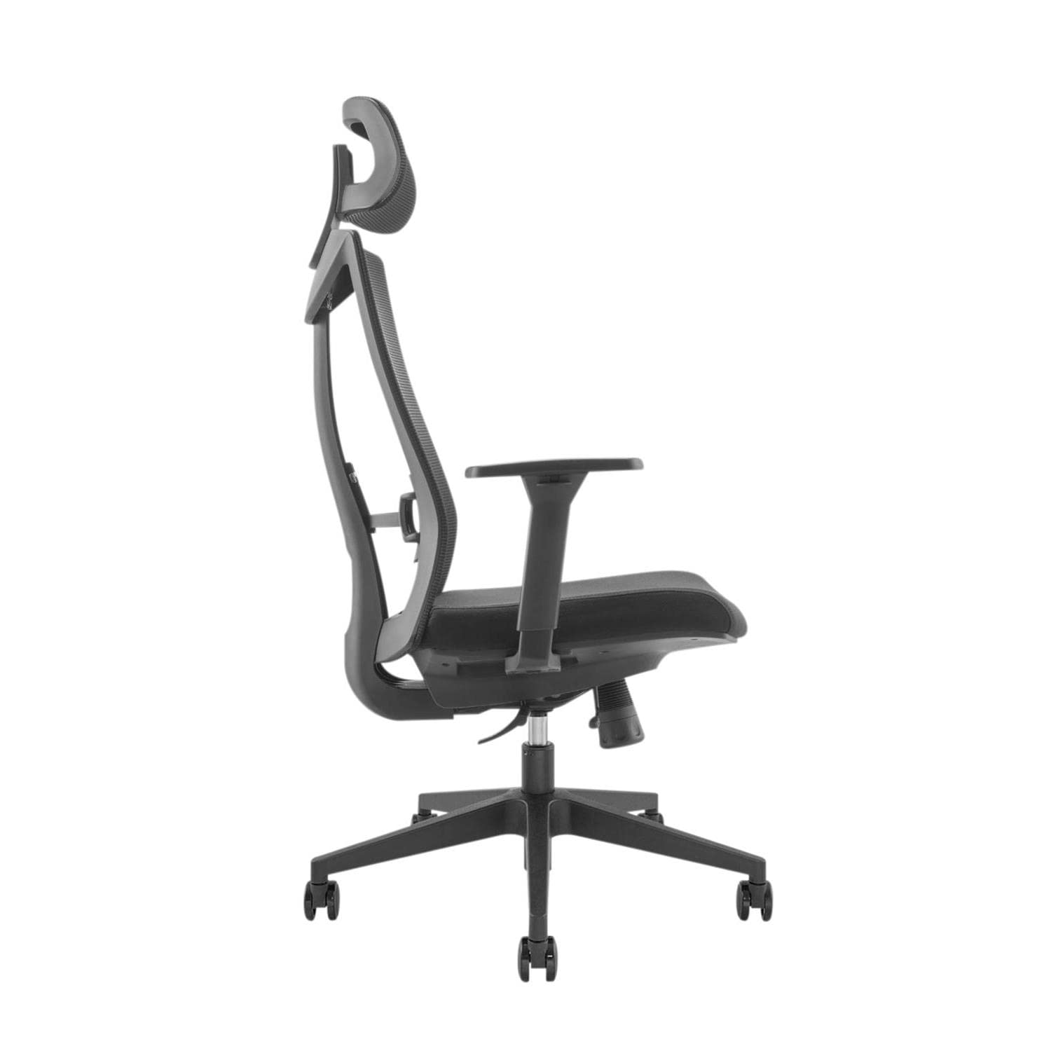 ER-414 Ergonomiczne Krzesło Biurowe na Kółkach, Fotel Obrotowy z Podparciem lędźwiowym, Wysokość oraz Pochylanie Regulowane, Może Służyć jako Fotel dla Graczy, Waga Max 150 kg