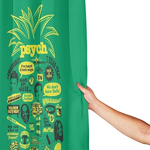 Rideau de salle de bain ananas pour une décoration moderne chic - 4