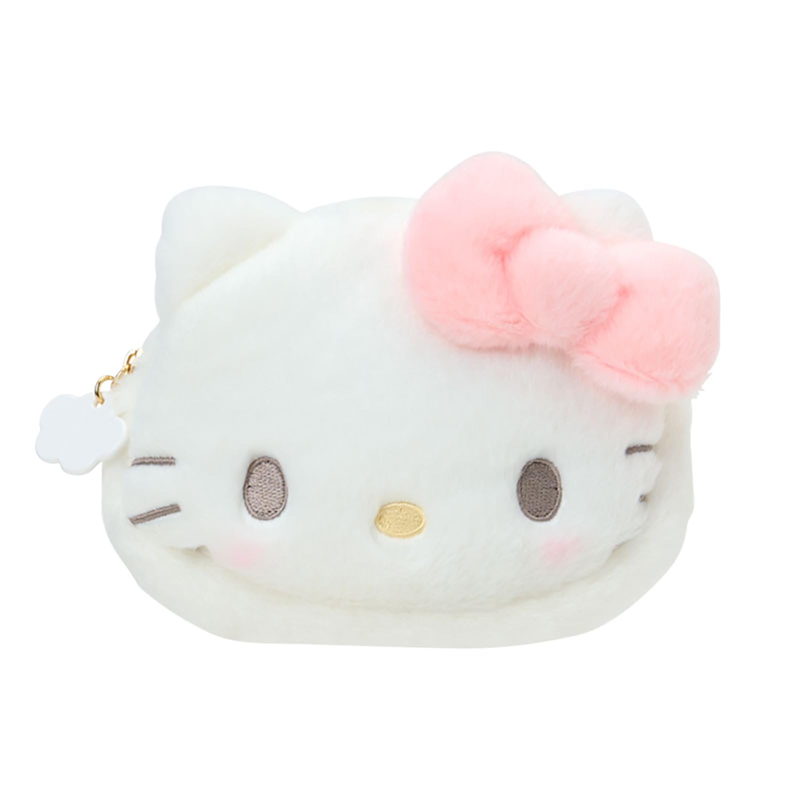 Amazon.co.jp: サンリオ(SANRIO) フェイス形ポーチ（しろふわ雲でお