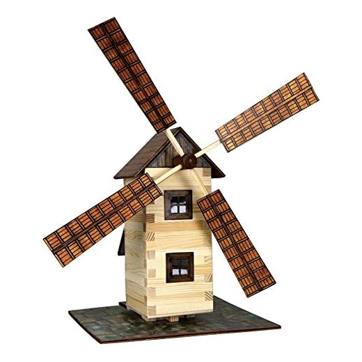 Walachia- Molino de Viento Kits de madera (137) , color/modelo surtido