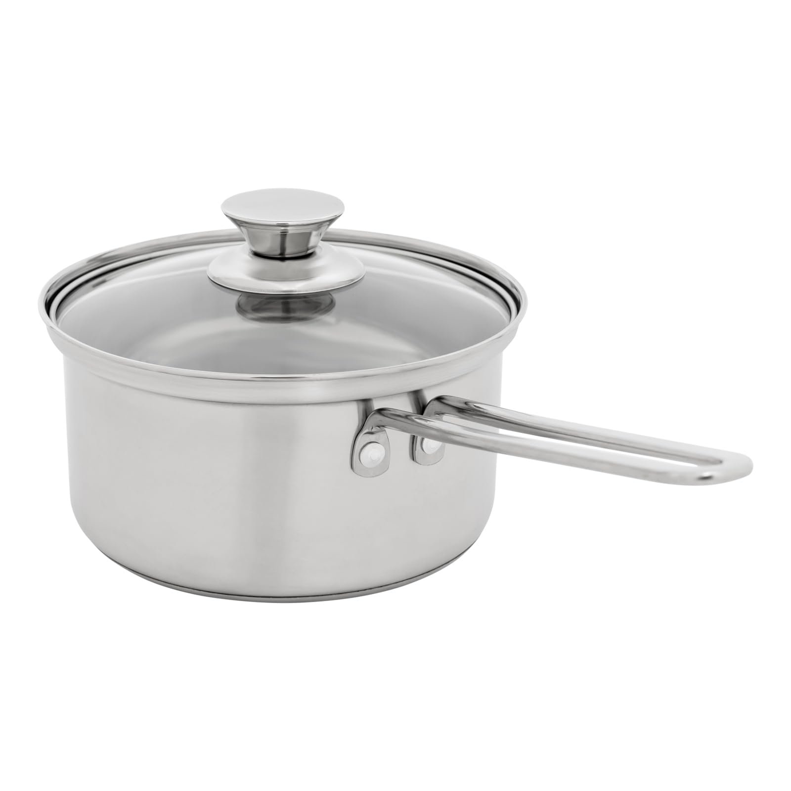 Set di pentole in acciaio inox, 3 pezzi, pentola per latte ispessita, set di pentole in acciaio inox, adatto per diversi scenari come frittura e cottura rapida