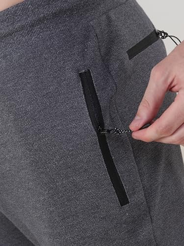 Image of TURMS Men's Travel Edition Track Pants, Odor Control & Breathable, Running & Gym Sports Joggers, Night Pants for Mens