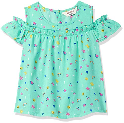 Image of EASYBUY Printed top with Smocking