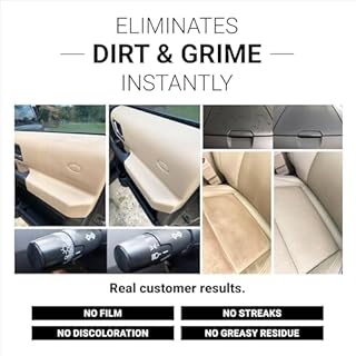 CAR GUYS Super Cleaner | Effective Car Interior Cleaner | Leather Car Seat Cleaner | Stain Remover for Carpet, Upholstery, Fabric, and Much More! | 18 Oz Kit with Microfiber Towel