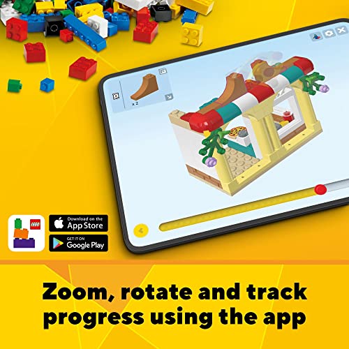 Creator 31133 - Set 3 in 1, motivo: coniglio pasquale, ideale per cestini pasquali per bambini di almeno 8 anni - Lego - Immagine 4