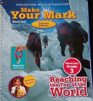 Spiral-bound Make Your Mark Novel Unit Teacher Edition Grade 3 Book