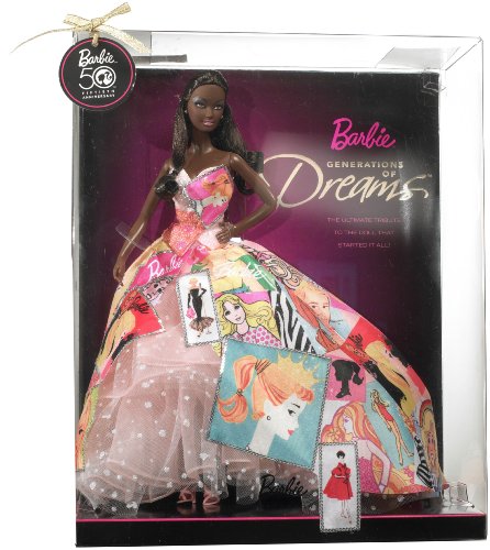 Muñeca Barbie Collector Generation of Dreams Afroamericana miniatura 3
