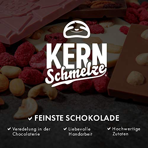 KERNschmelze Schokoladen-Tafeln - Manufaktur Bruchschokolade 350g - Zart schmelzende weiße Schokolade mit Mandeln… – Bild 7