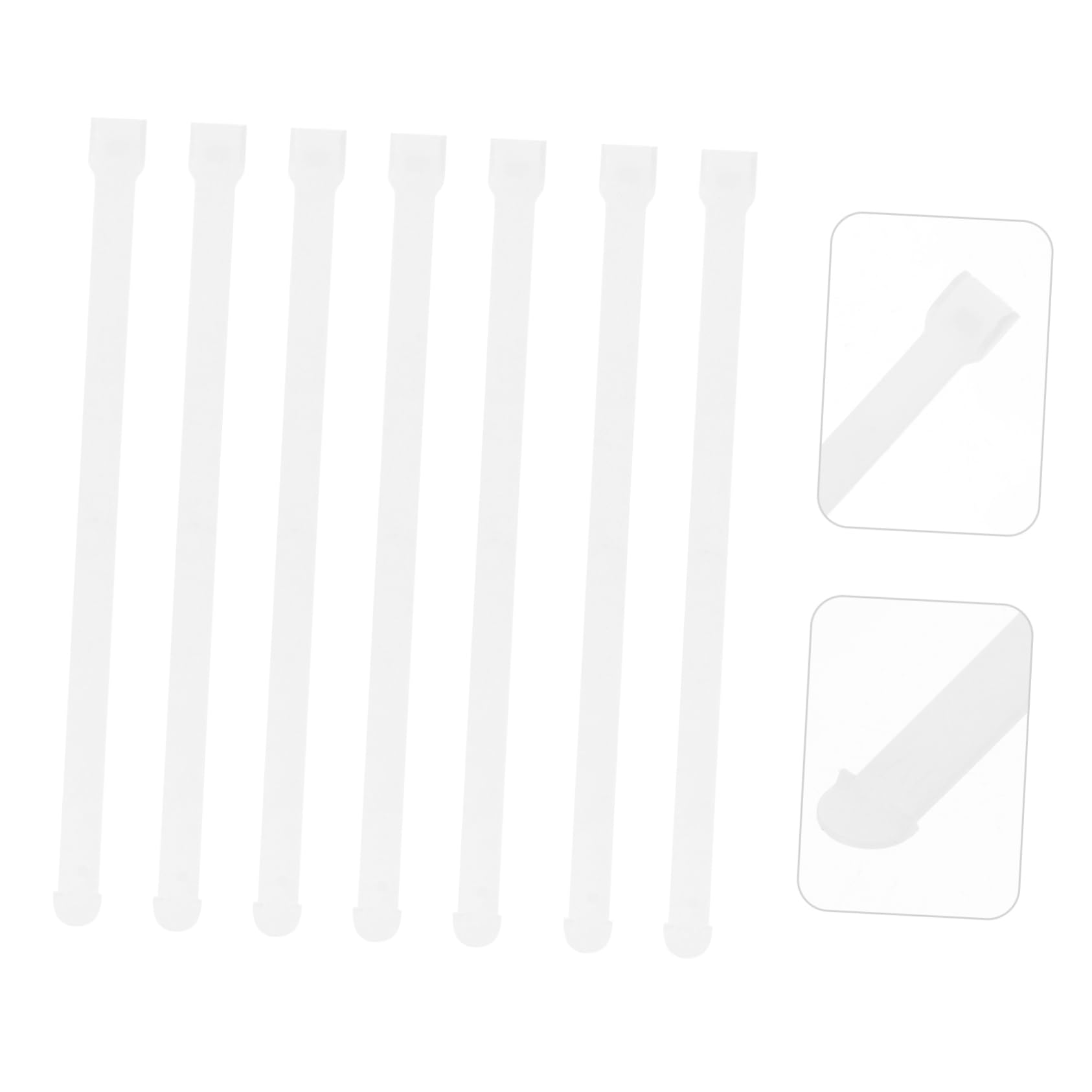 PRETYZOOM 100pcs Vertical Blinds Connectors Curtain Track Roller Accessories for Home Office Use Compatible Various and Colors