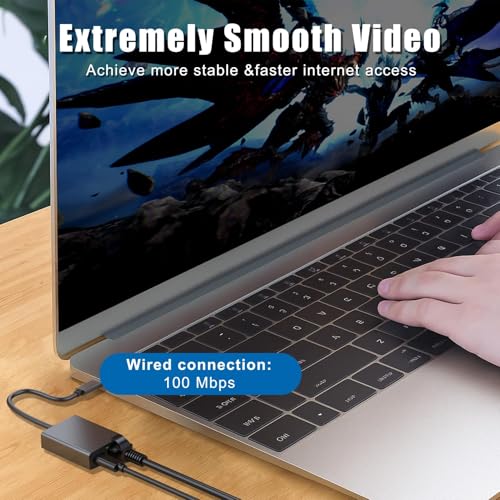 Image of Ethernet Adapter for Fire TV Stick, Firestick Micro USB to RJ45 Ethernet Network Adapter Compatible with Chromecast Google Home Mini, 4K Fire TV and More Streaming Sticks