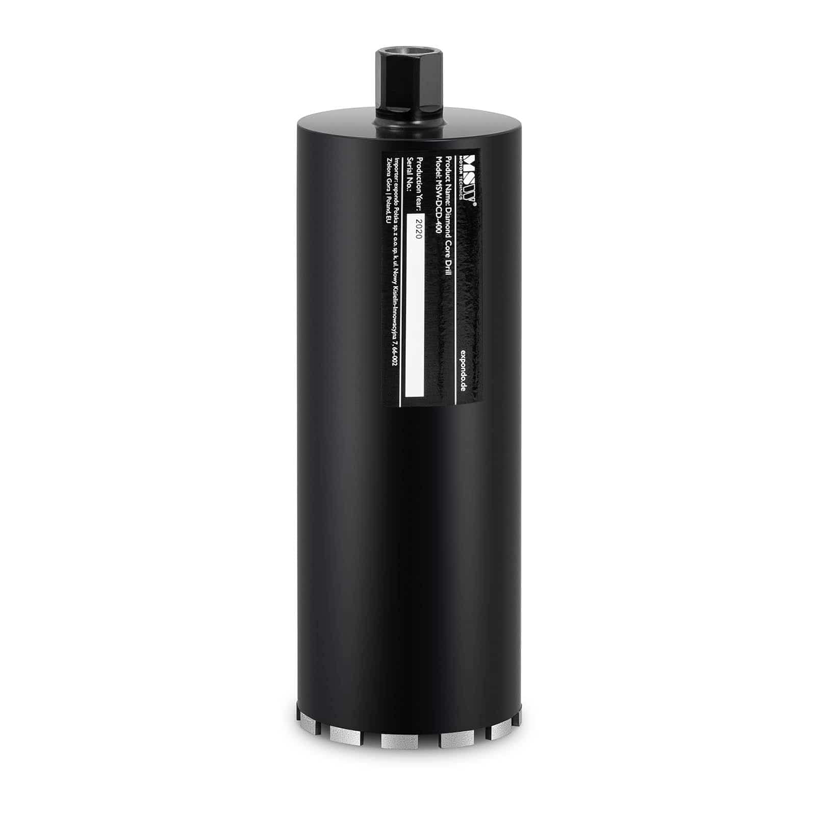 MSW MSW-DCD-400 Broca de corona de diamante - Ø 152 mm - 400 mm