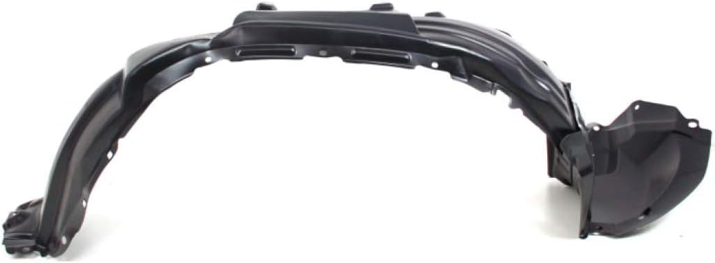 For Toyota Highlander Splash Guard/Fender Liner 2008 2009 2010 | Front, Driver Side, with Towing Package | Replacement For 53806-0E050, TO1248150 | Trim: All Submodels