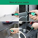 Amazon Basics Magnetic Screwdrivers Set, Includes Phillips, Slotted, Torx, Square, and Stubby Screwdrivers, 12-Piece Hand Tools Set, Turquoise - Image 5