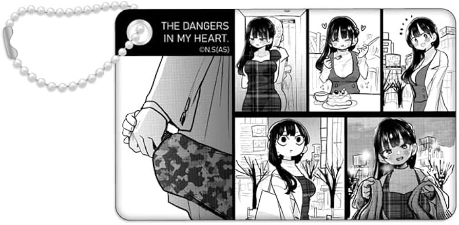 僕の心のヤバイやつ C103 山田杏奈 学生証風 ICカードケース 缶バッジ 僕の心のヤバイやつ C103 山田杏奈 学生証風 ICカードケース 缶