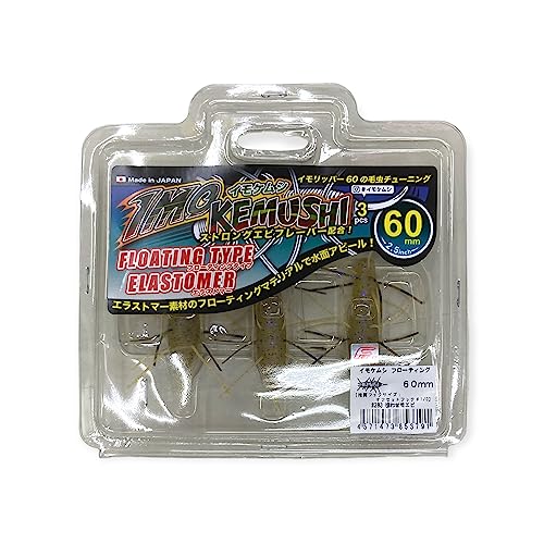 �W�[�N���b�N �C���P���V �t���[�e�B���O SAF�}�e���A�� 60mm GEECRACK IMOKEMUSHI FLOATING (283.��킹���G�r)