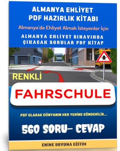 Almanya Ehliyet Sınavı Hazırlık Kitabı (PDF Gönderilmektedir.)