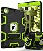 iPad Mini 3 Case,iPad Mini 2 Case,iPad Mini Case,TIANLI(TM) ArmorBox [Three Layer] Convertible [Heavy Duty] Rugged Hybrid Protective With KickStand Case For iPad Mini 3/2,Black/Yellow