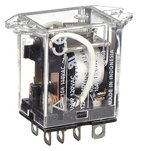 Relay, 8Pin, DPDT, 10A, 12VDC